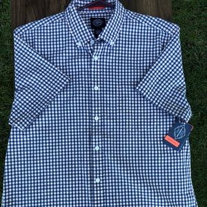 Mens Button Up Short Sleeve Shirt